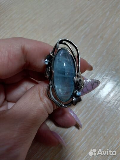 Серебряное кольцо женское