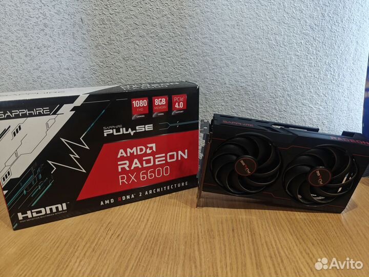 Видеокарта Rx 6600 8gb Gddr6 Sapphire