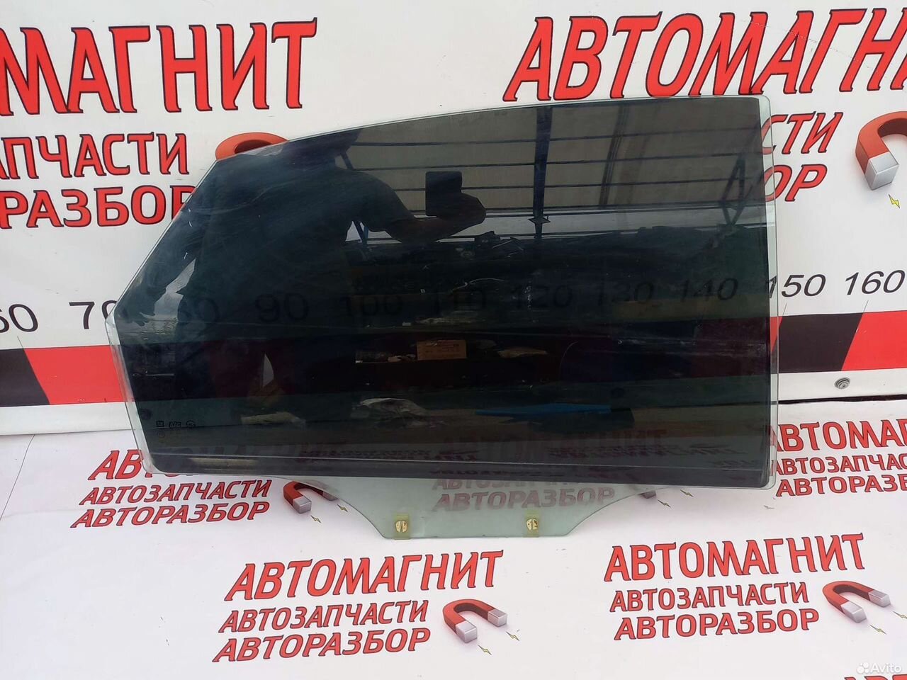 Стекло заднее правое Шевроле Лачетти седан