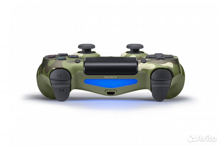 DualShock 4 v2 Green Camouflage / Зеленый камуфляж