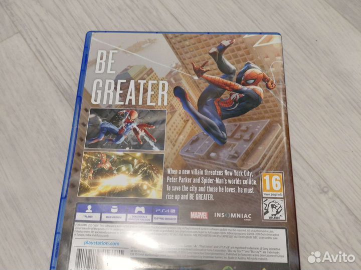 Человек паук ps4