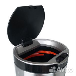 Ведро для мусора сенсорное, круглое, внутр ведро