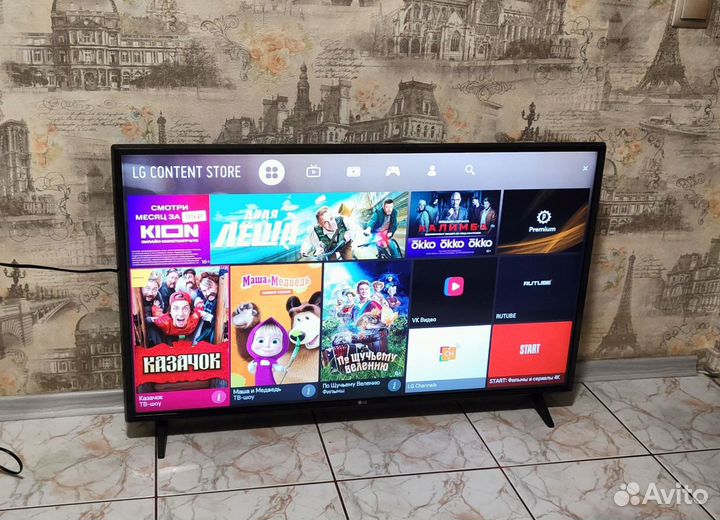 Телевизор LG 43UJ6307 (107см) SMART TV, Wi-Fi, 4K