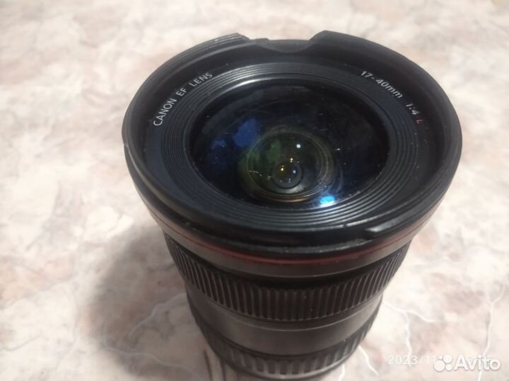 Объектив canon 17-40