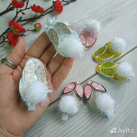 Заколочки-зайки