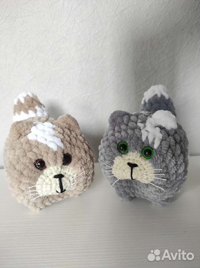 Вязаный котик