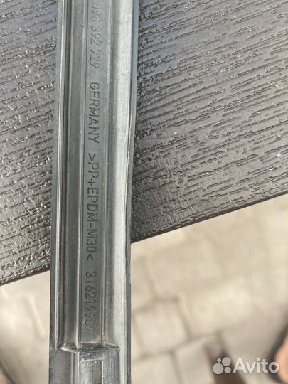 Молдинг стекла задний левый opel meriva a