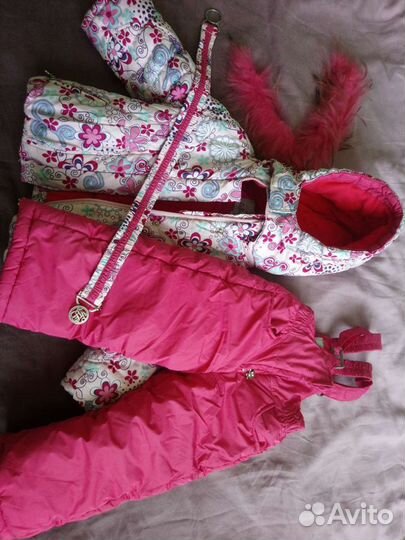 Костюм. Куртка и брюки дев 80 см