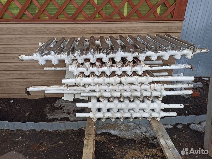 Чугунные радиаторы отопления бу