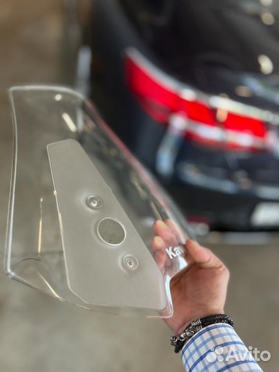 Kawasaki versus ветровое стекло