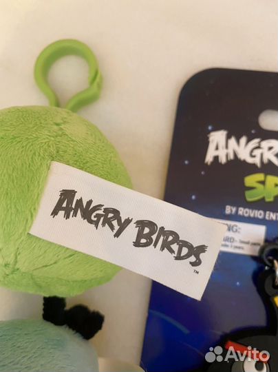 Брелок (зажим) на рюкзак Angry birds и др