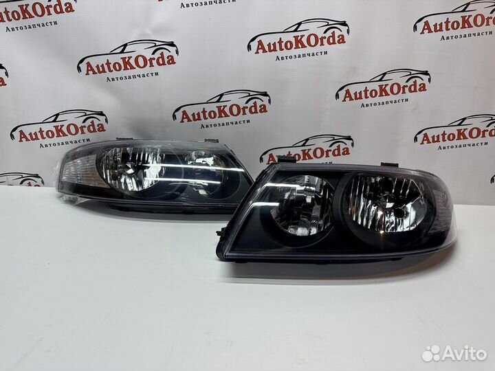 Фара Nissan Almera Classic чёрная