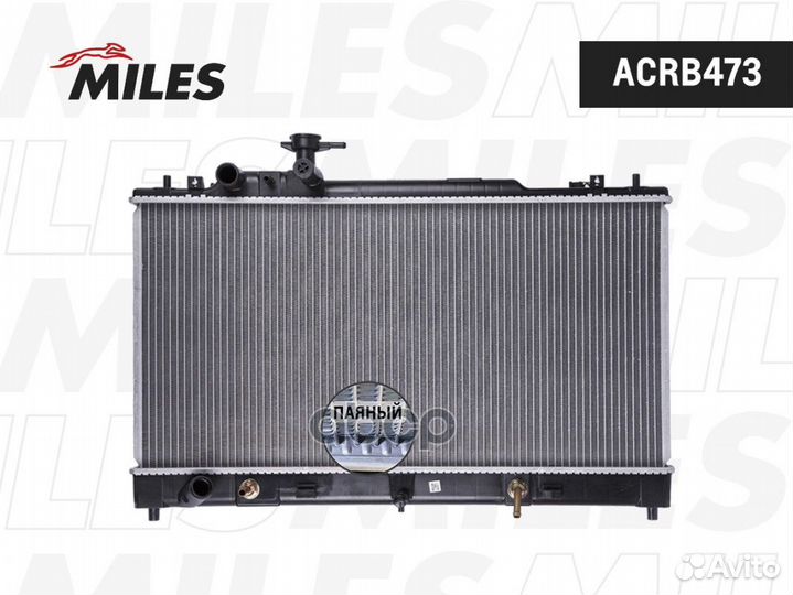 Радиатор mazda 6 1.8/2.0 A/T 05- acrb473 Miles