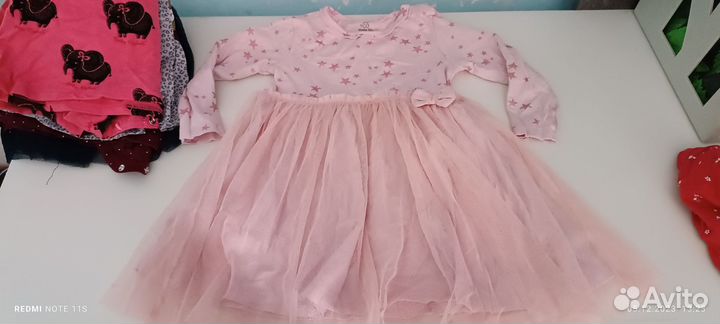 Платье для девочки 86-92
