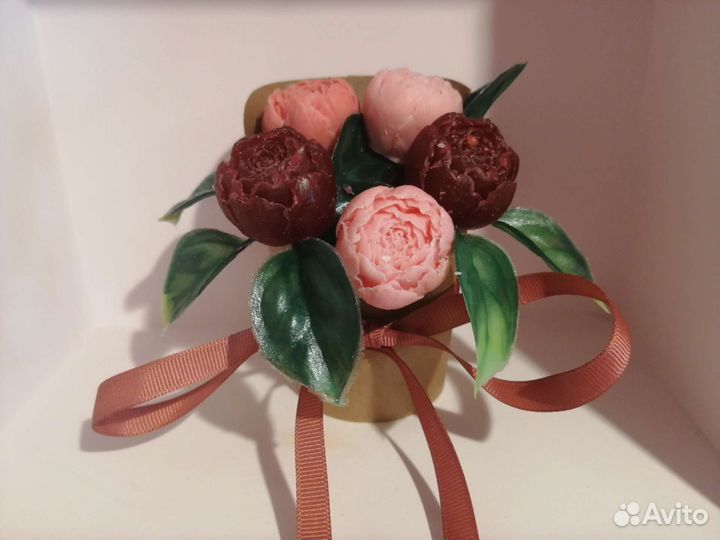 Букет из мыла