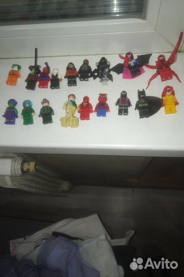 Lego фигурки супергероев, 18 шт, аналог