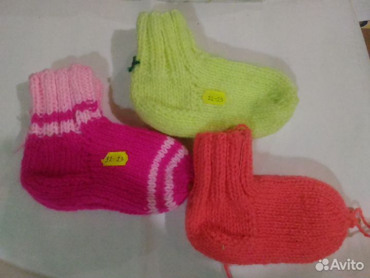 Тёплые носочки