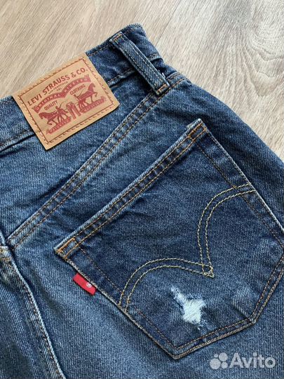 Джинсовая юбка levis