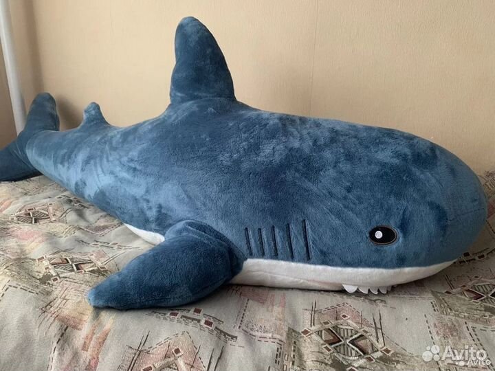Акула из икеи 60см