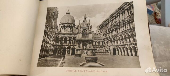 Литография Венеция набережная Скьявони, 30 листов