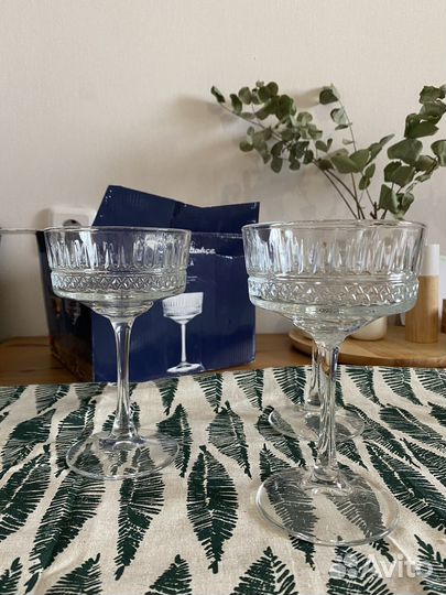 Набор бокалов для шампанского креманки