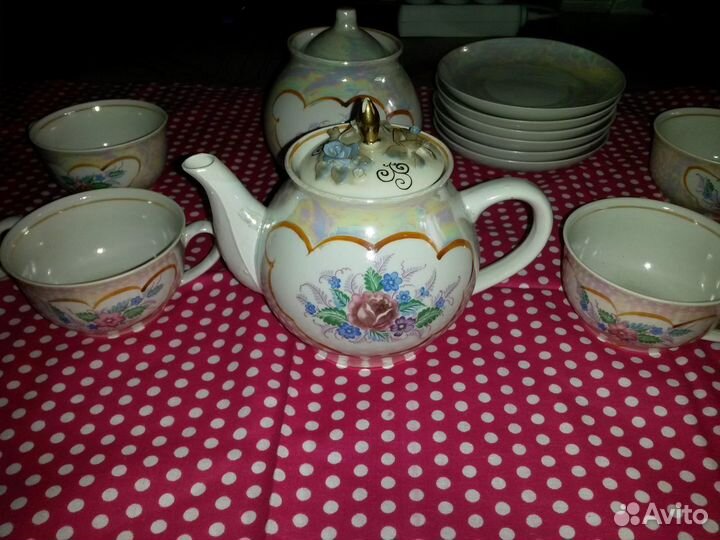 Чайный сервиз на 6 персон