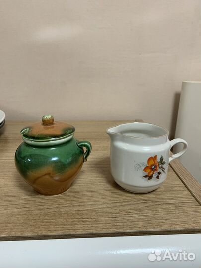 Сливочники молочники СССР