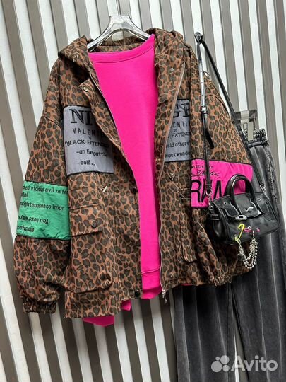 Леопардовая парка