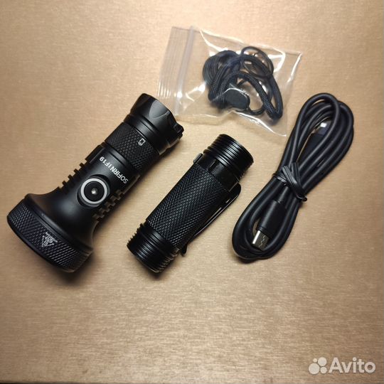 Фонарь Sofirn if19 (с трубкой под 18650). Новый