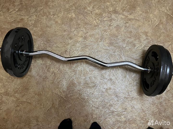 Штанга EZ 70кг