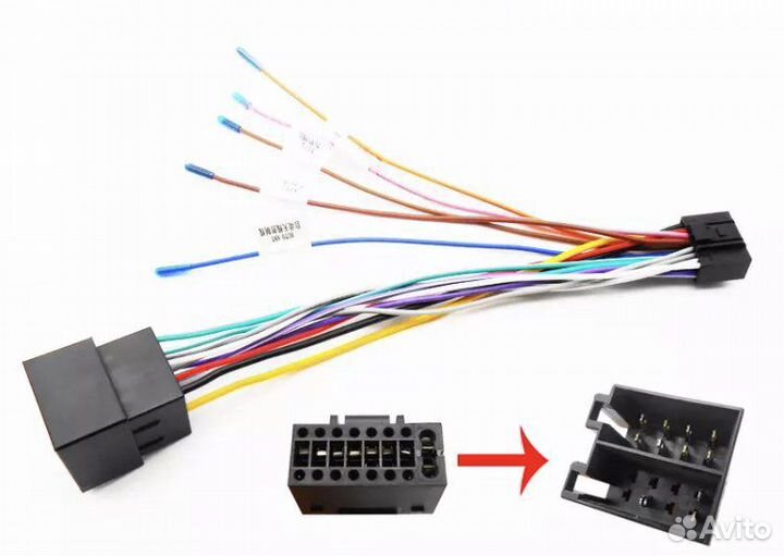 ISO-коннектор переходник android-евро male