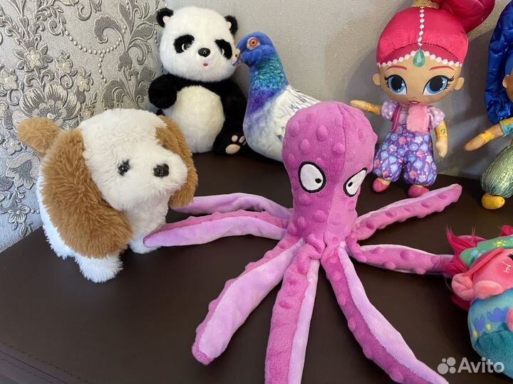 Мягкая игрушка пакетом