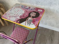 Детский стол и стул для девочки