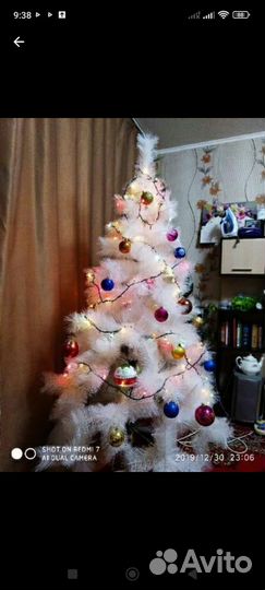 Елка искусственная белая