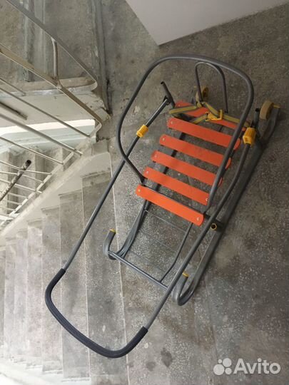 Детские санки с колесами