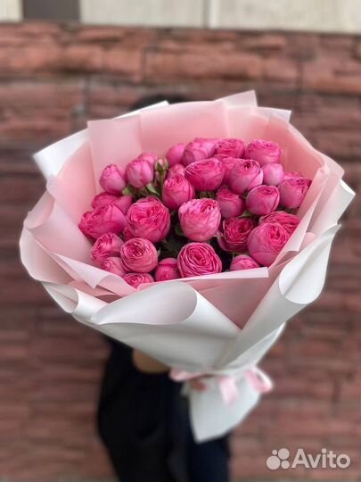 Роза пионовидная премиум класса