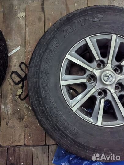 Колеса на Toyota Land Cruiser 100