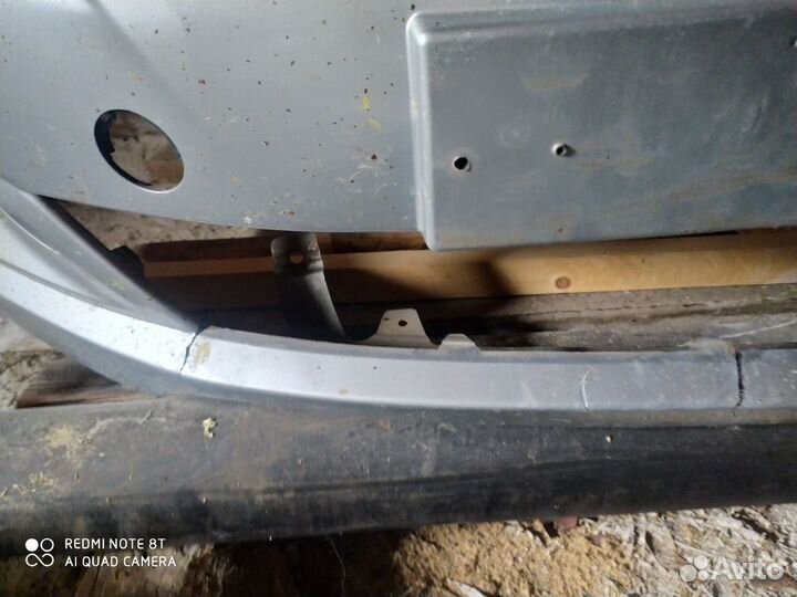 Бампер передний на солярис рестайлинг