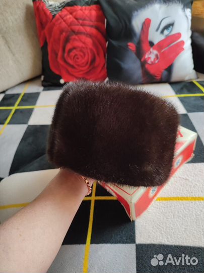 Шапка норковая