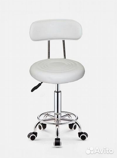Стул мастера косметолога на колесиках
