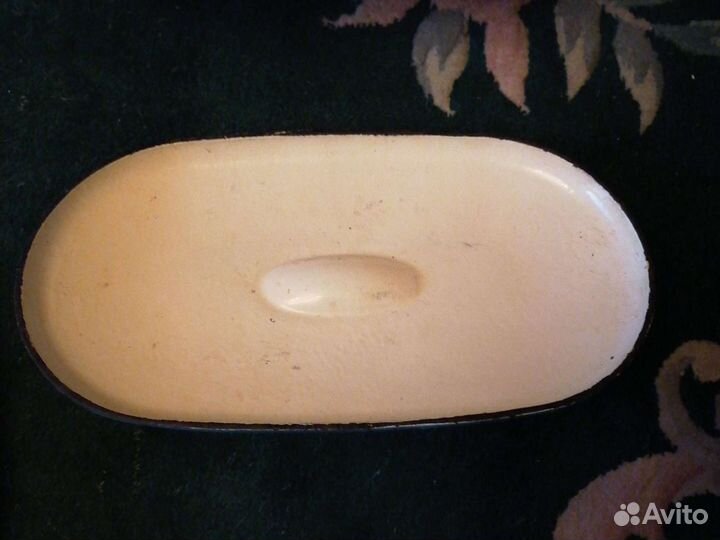 Гусятница чугунная СССР утятница