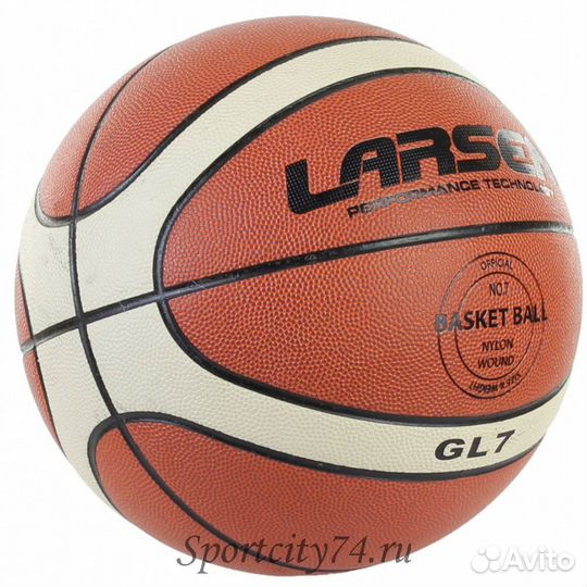 Мяч баскетбольный Larsen PVC-GL7