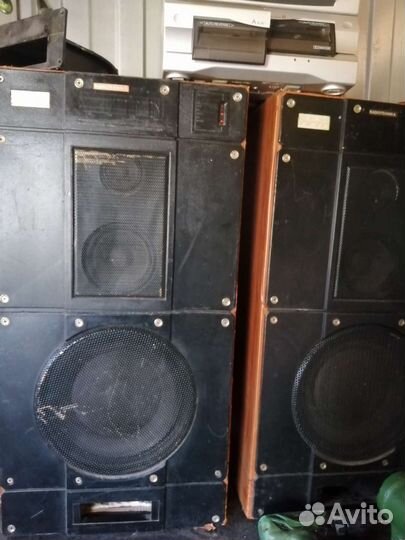 Акустические колонки СССР радиотехника