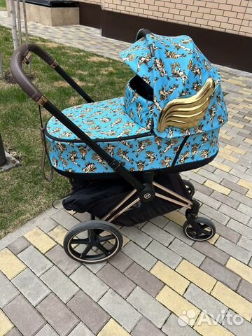 Коляска cybex priam Jeremy Scott Cherubs Blue