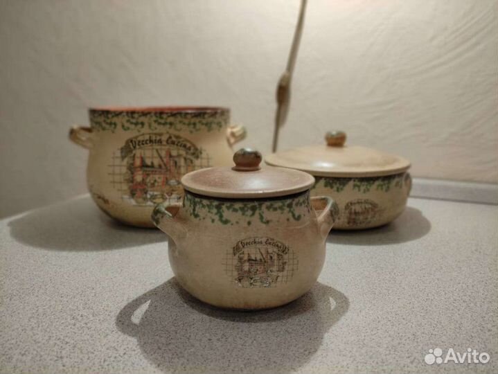 Керамические горшки Италия