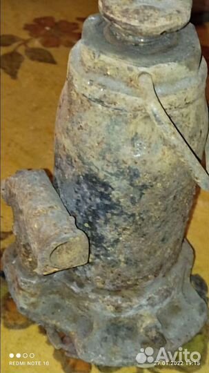 Домкрат гидравлический 10 тонн,советский