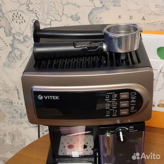 Кофемашина рожковая vitek