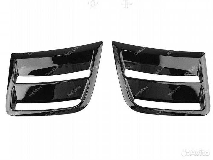 Жабры в бампер Subaru Impreza WRX STI 3 GE GH GR