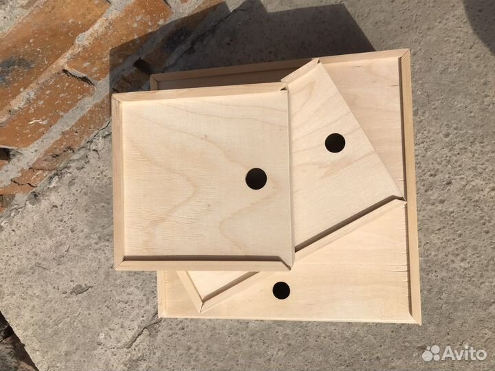 Деревянные ящички, пенал