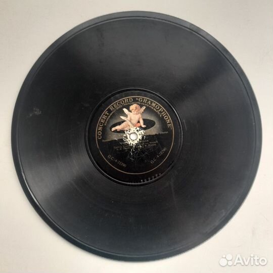 Пластинки грамофонные дореволюционные